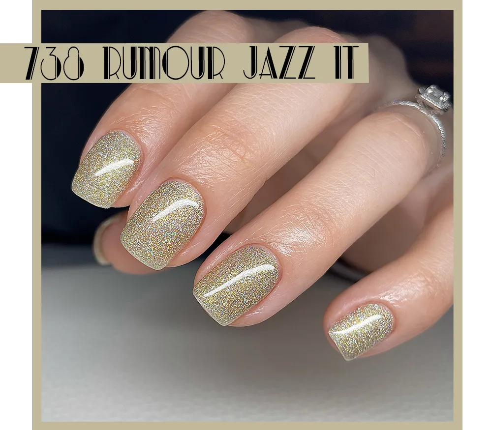 Iz Beauty PRO Rumour Jazz It IZ738 gel champagne 4 g