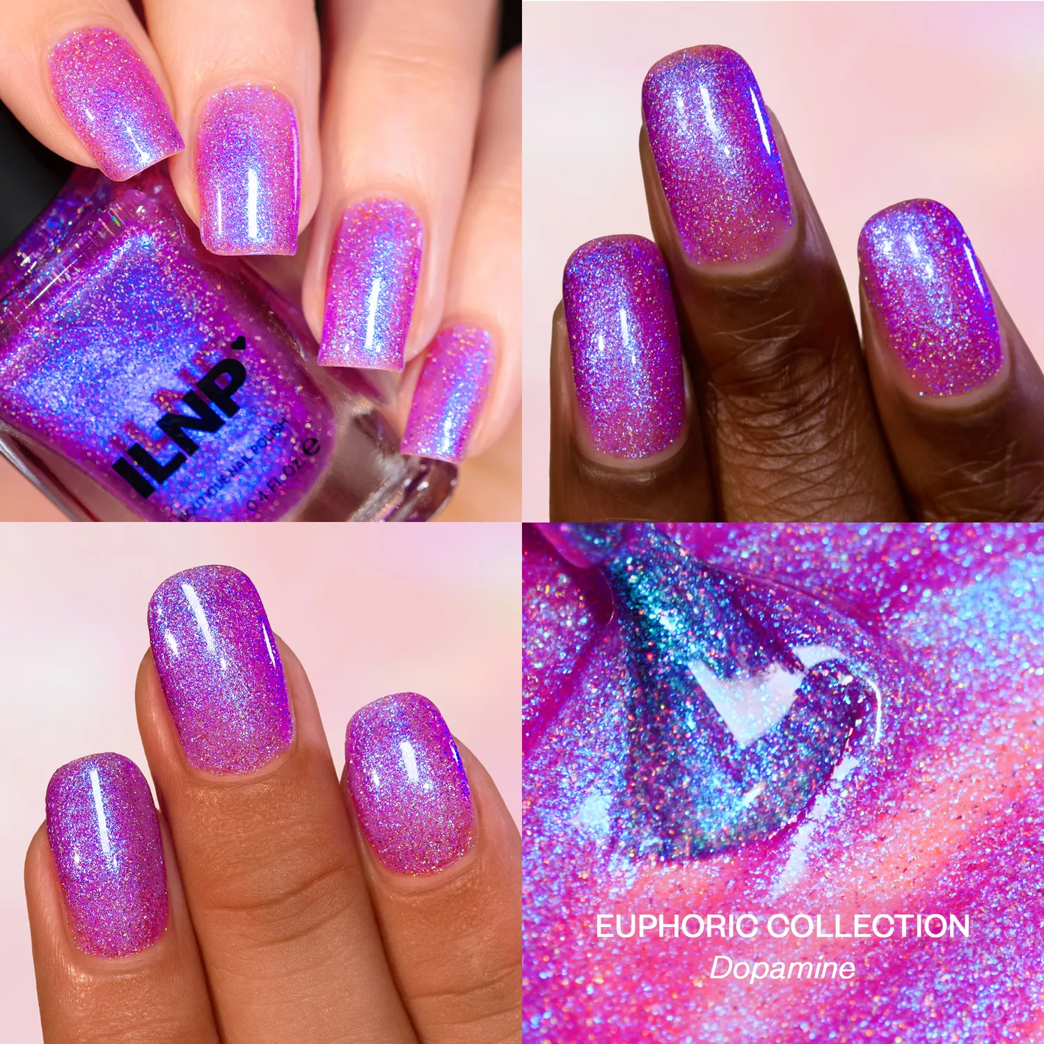 ILNP Dopamine nagellack magenta skimmer