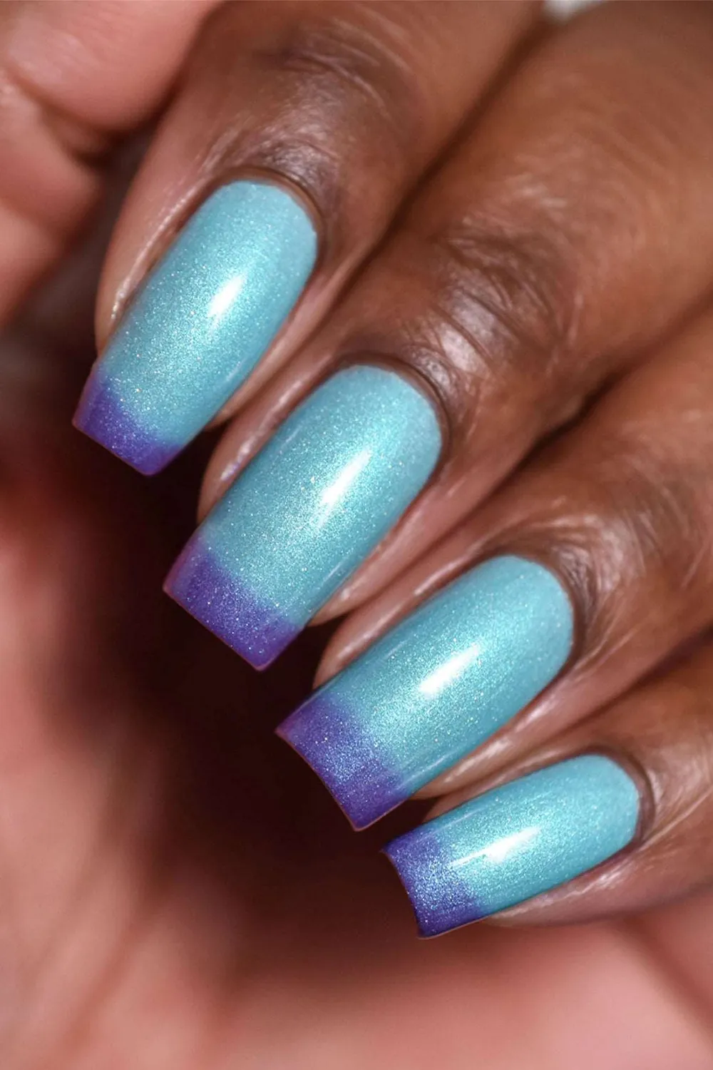 Cirque Colors Luna termiskt nagellack violett