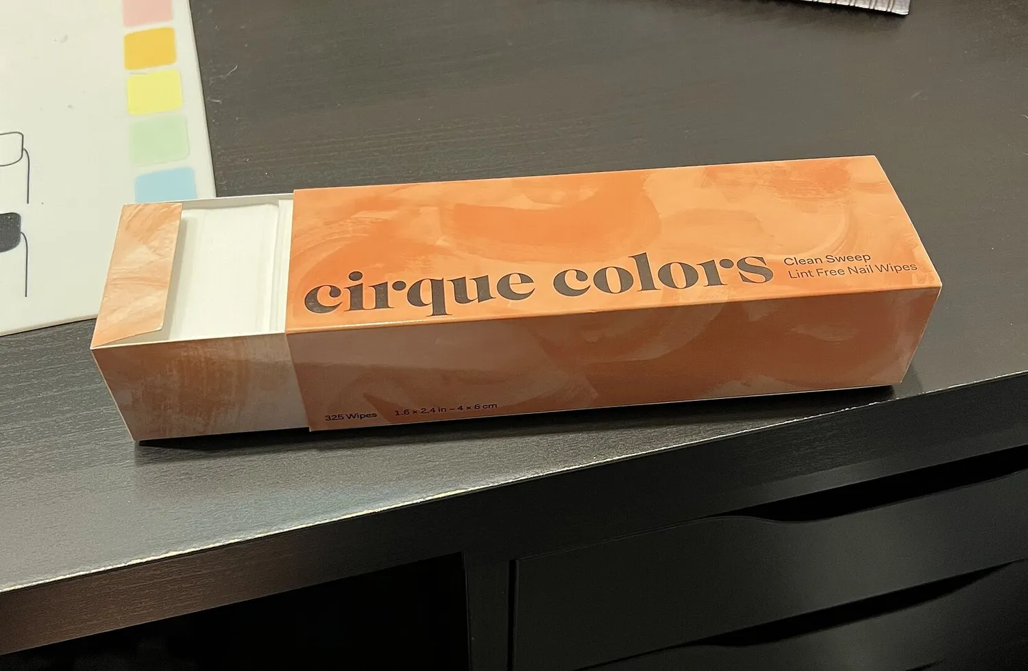Cirque Colors Clean Sweep luddfria nagelwipes 325-pack