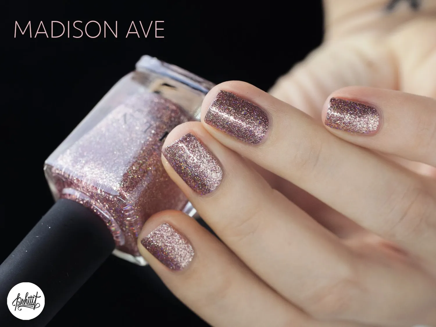 ILNP Madison Ave nagellack antikrosa metallic