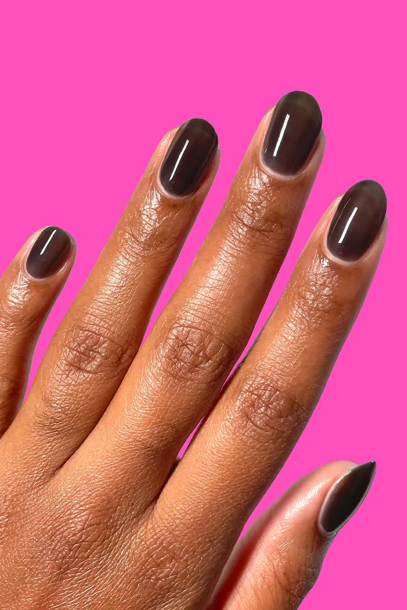 Cirque Colors NSFW Jelly nagellack svart transparent
