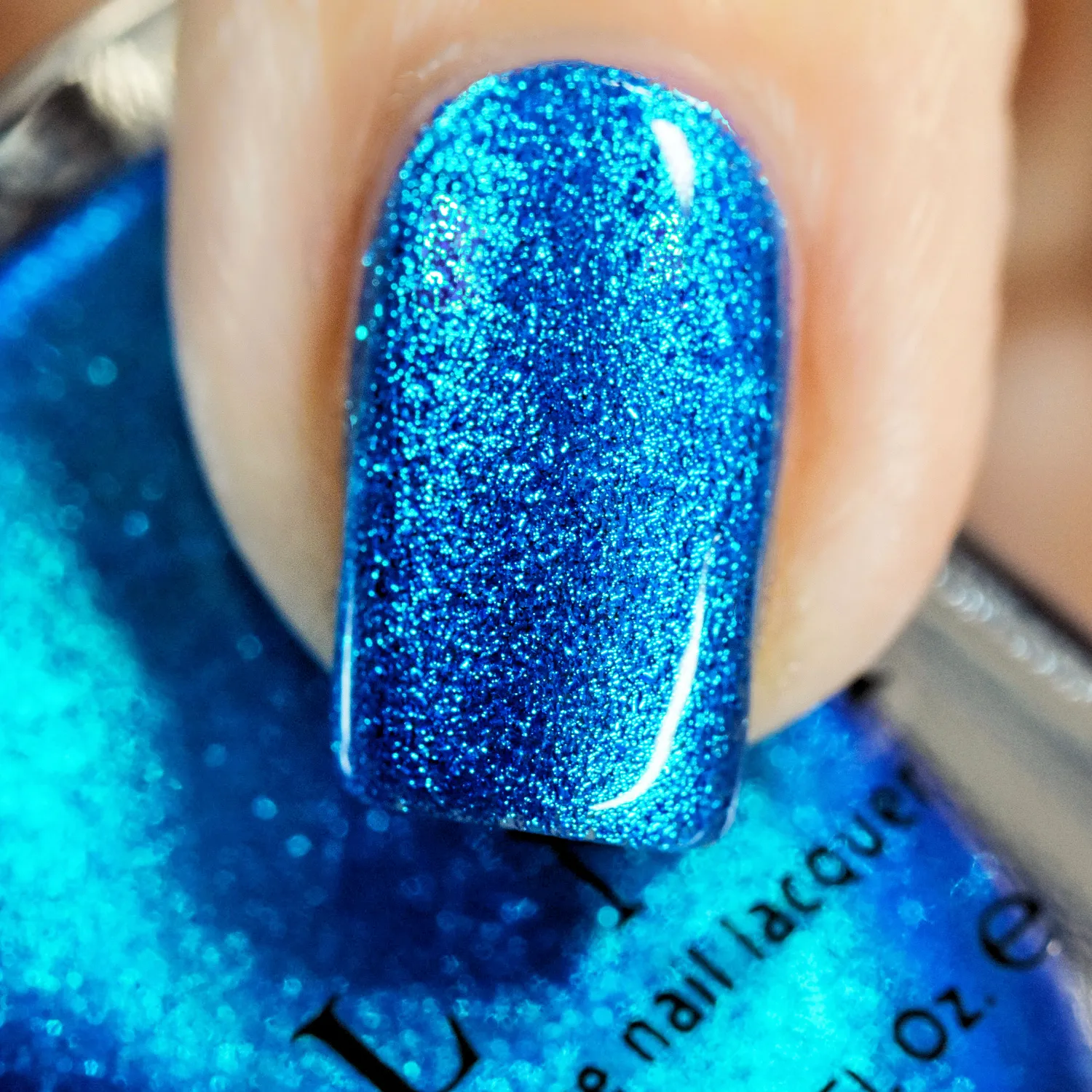 ILNP Blueprint nagellack elektrisk blå metallic