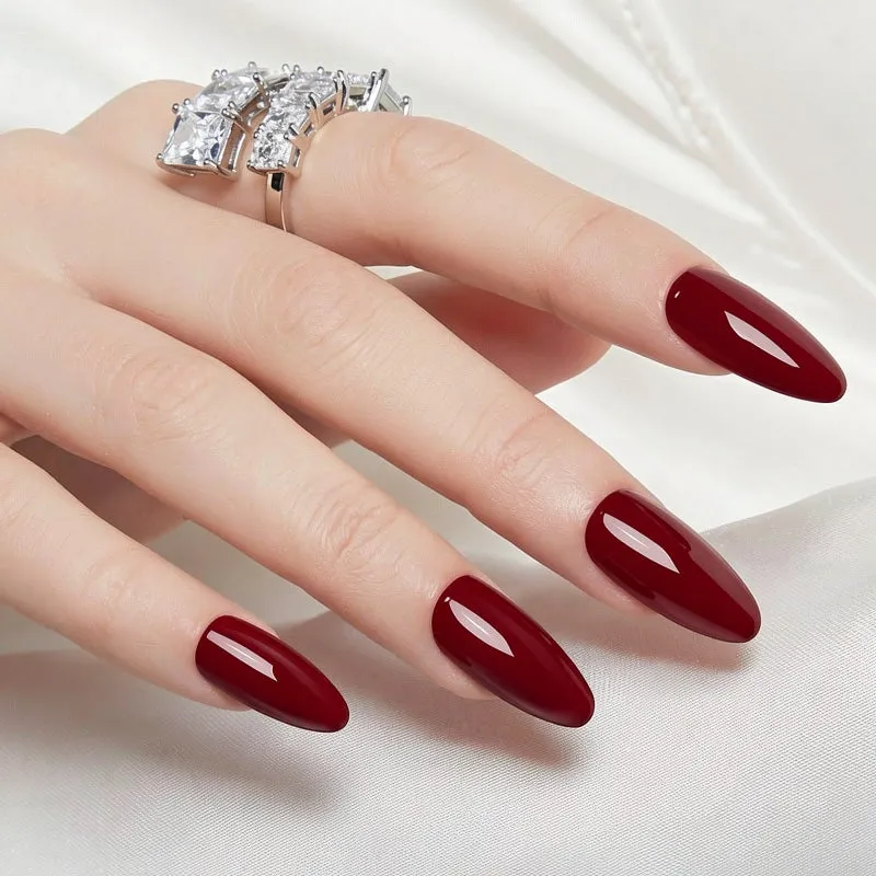 Modelones Wine Rouge gellack röd krämig 15 ml