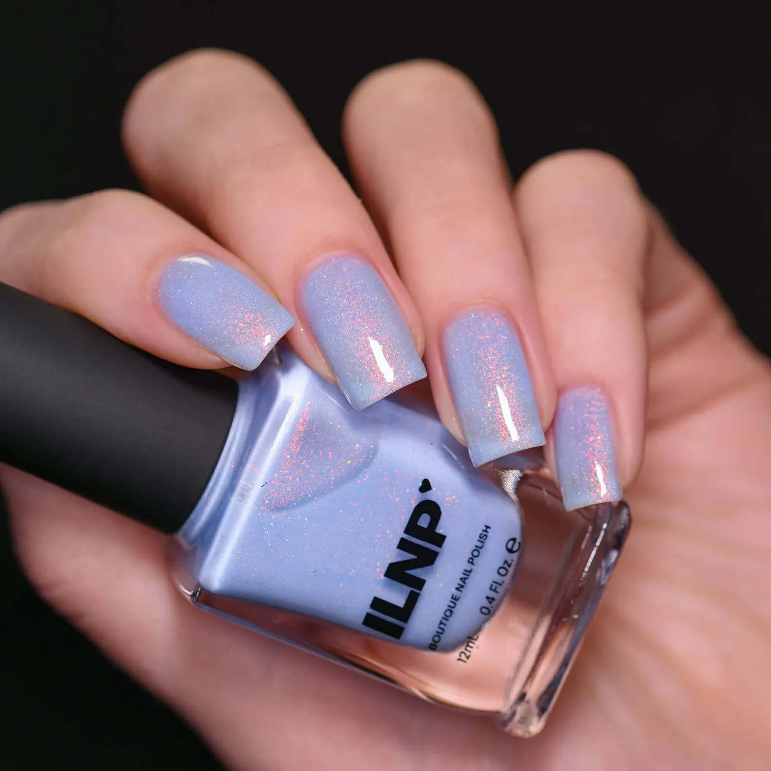ILNP Cloud Nine Rainshower nagellack pastelblå skimmer