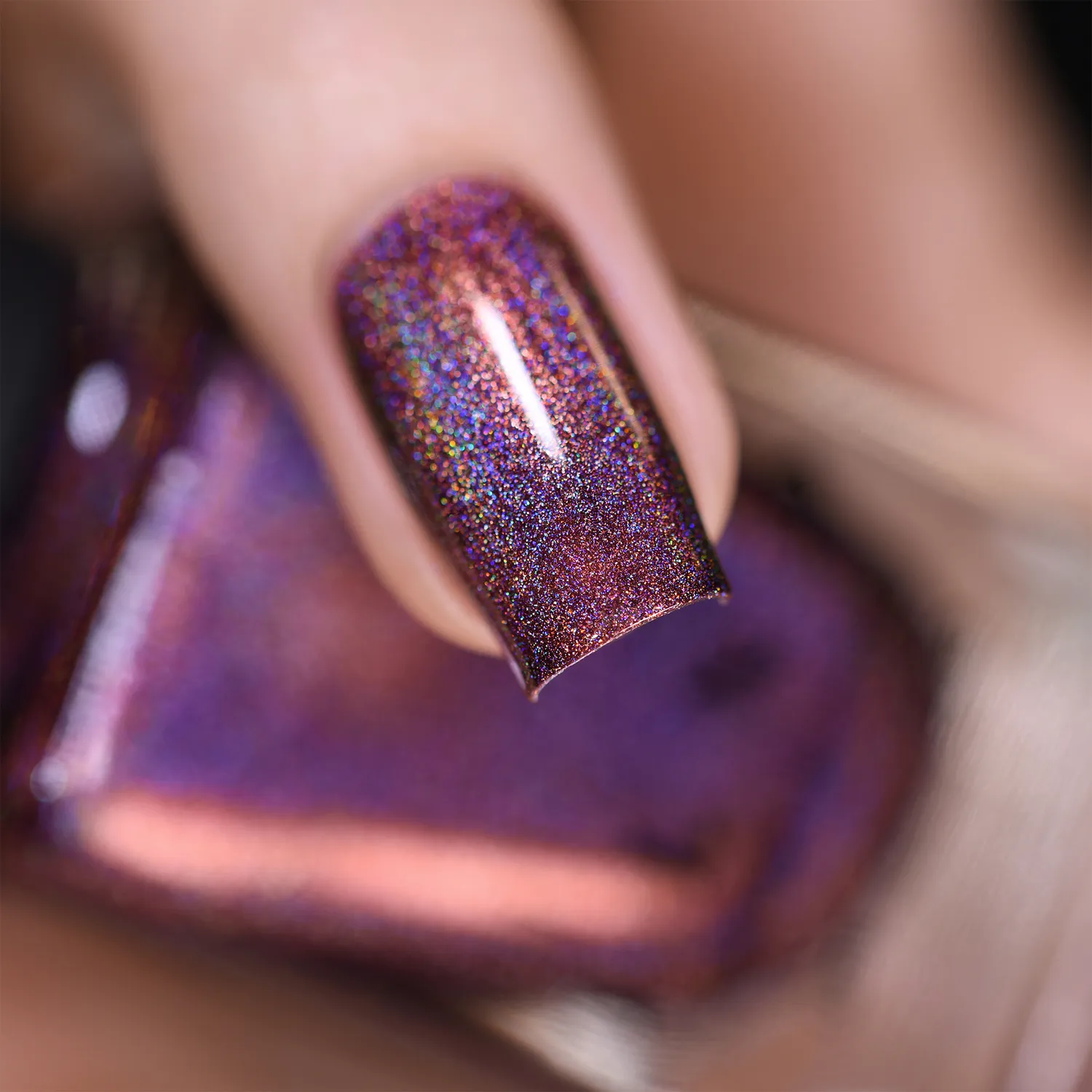 ILNP Love Language nagellack cabernet Ultra Holo