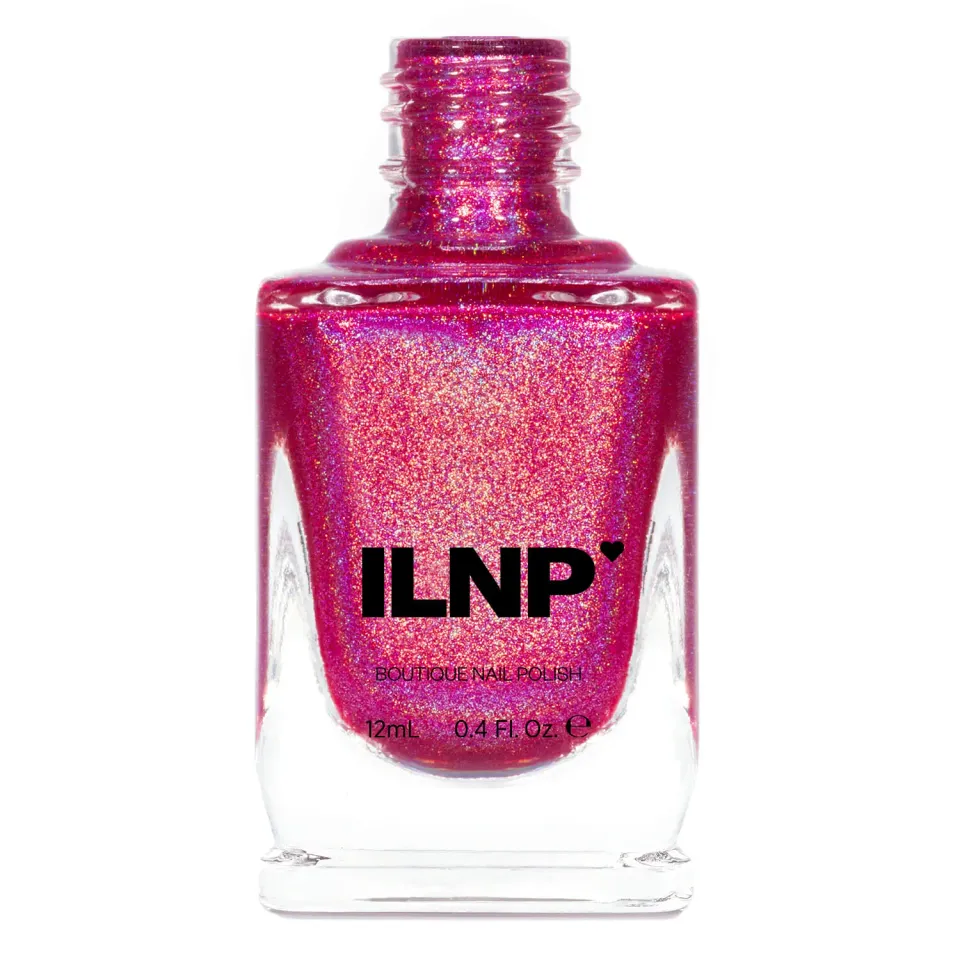 ILNP Bouquet Toss nagellack fuchsia ultra holo