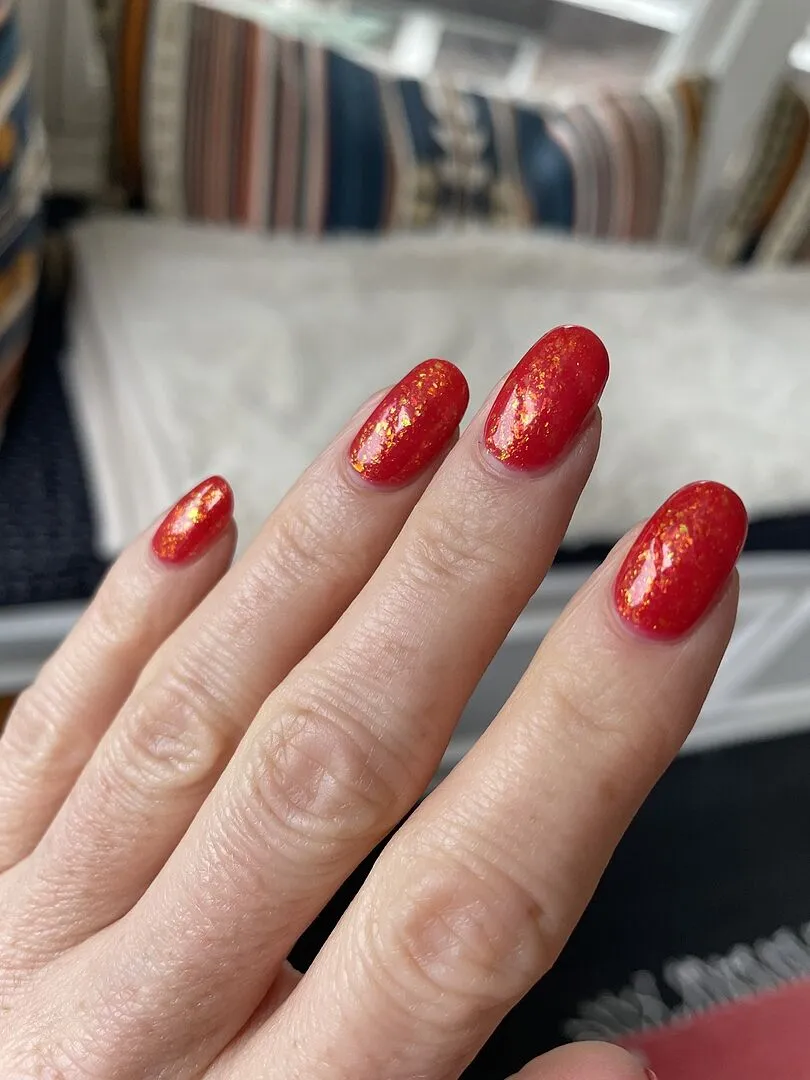 Cirque Colors Tutti Frutti nagellack röd jelly