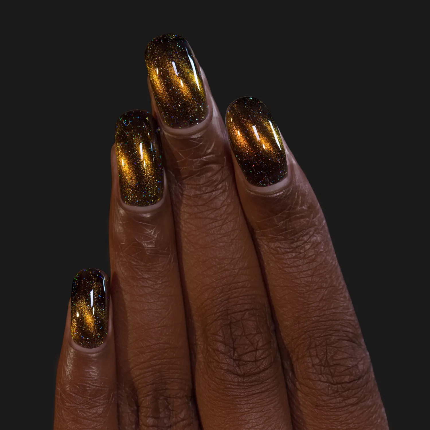 ILNP Nightlife Jackpot nagellack magnetisk guld