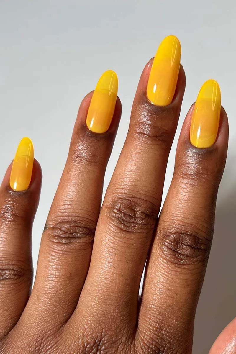 Cirque Colors Mango Jelly nagellack transparent gulorange
