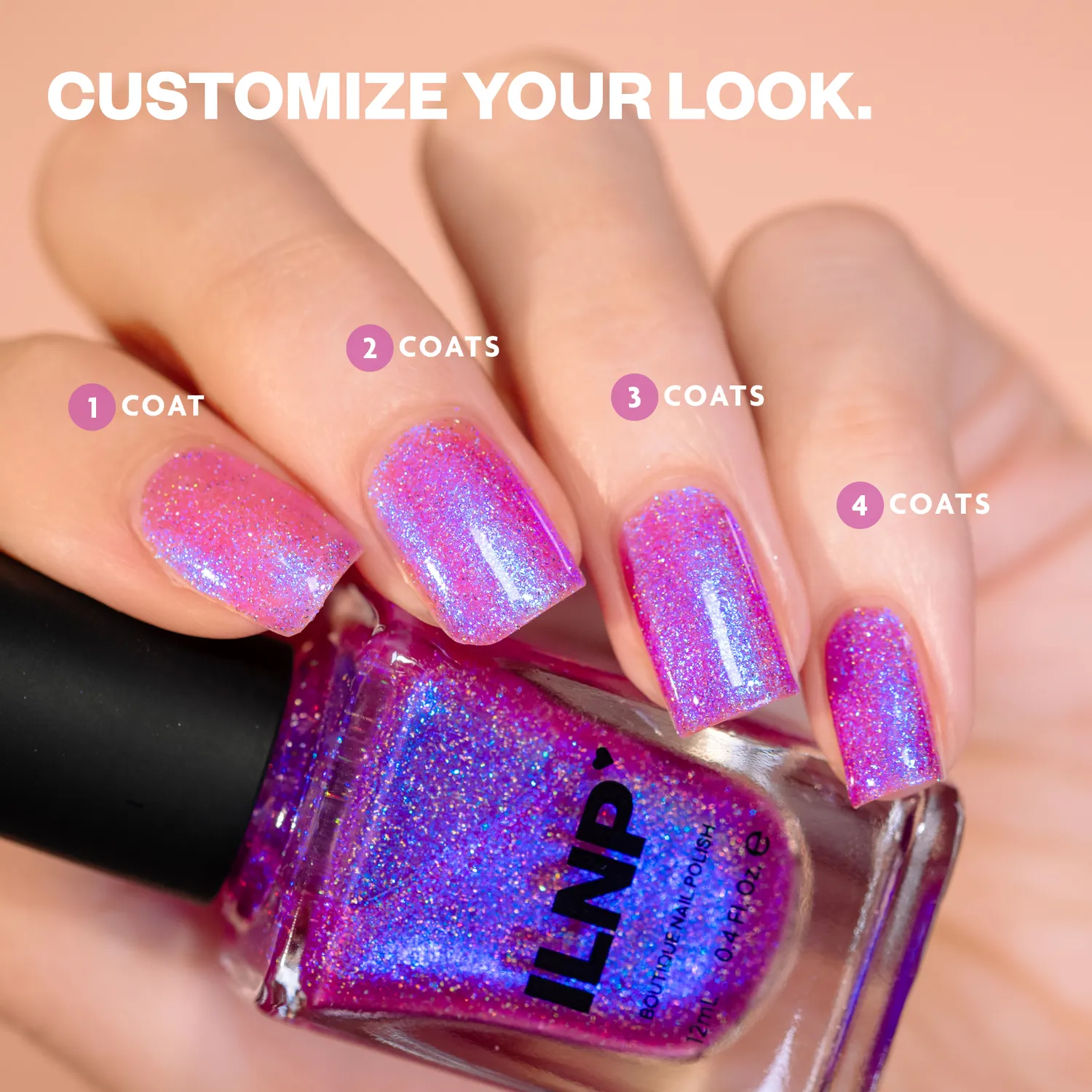 ILNP Dopamine nagellack magenta skimmer