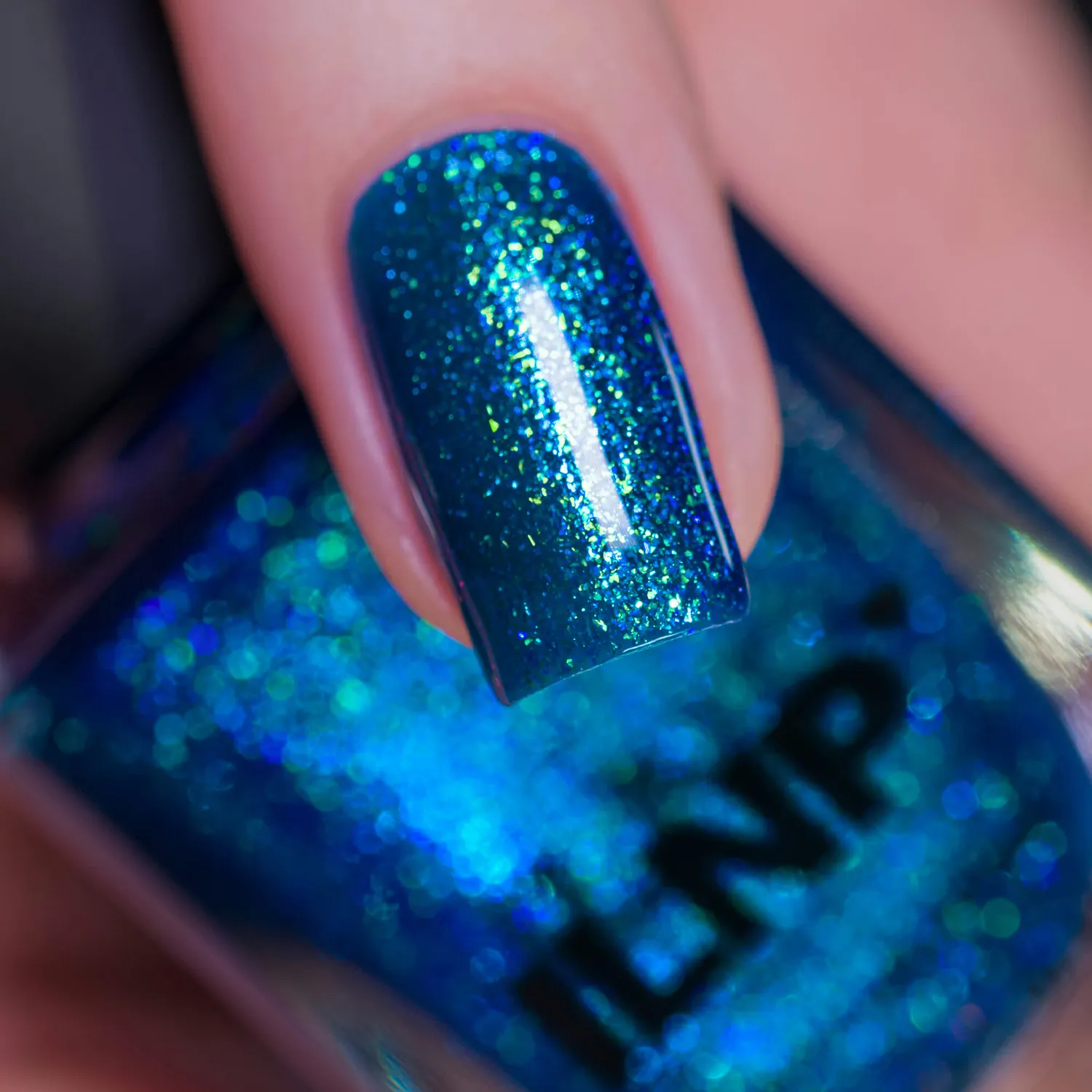 ILNP Invite Only nagellack teal shimmer