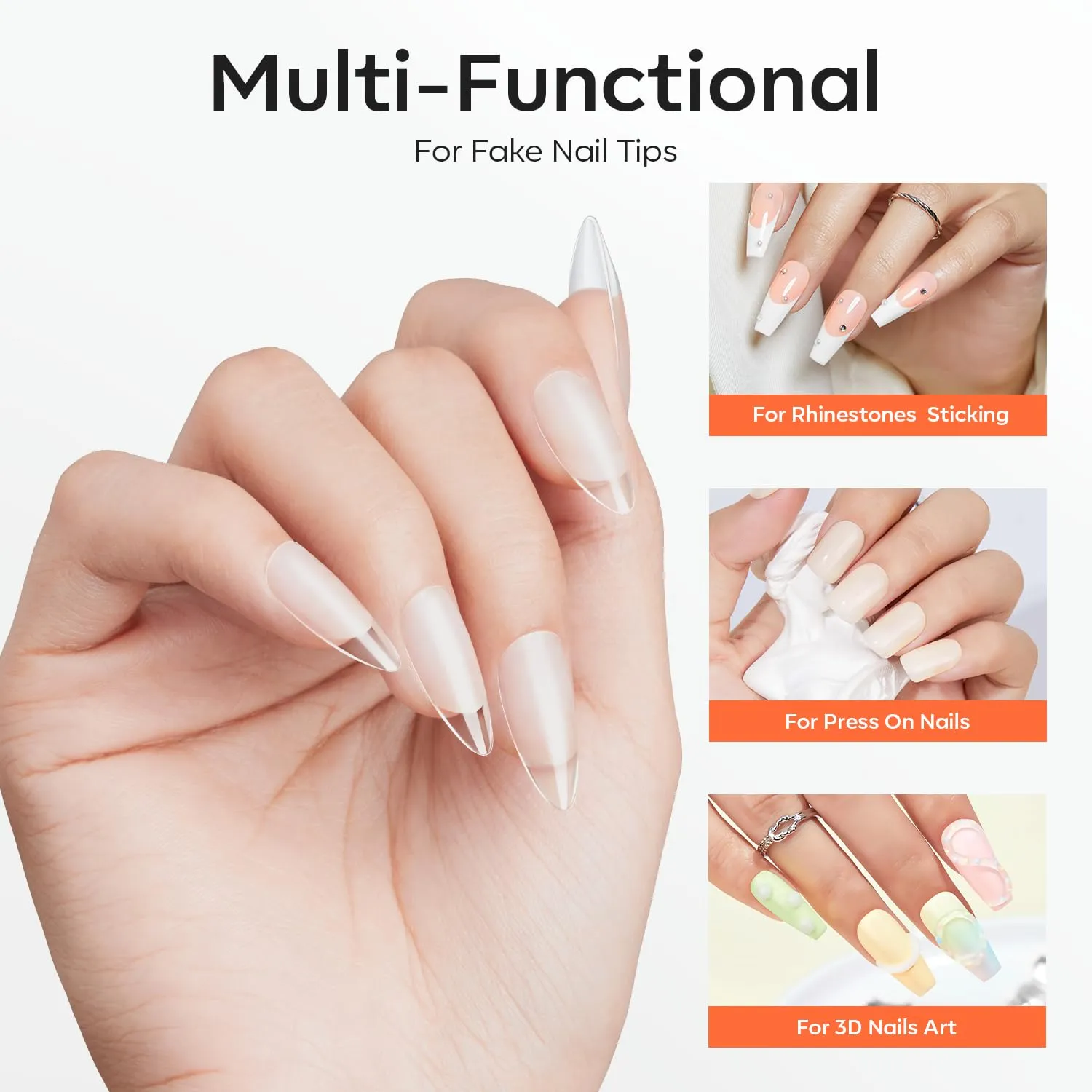 modelones Solid nagellim gel 30 g starkt fäste