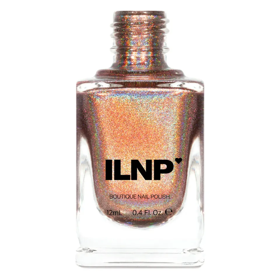 ILNP Chai Latte nagellack holografisk mocka