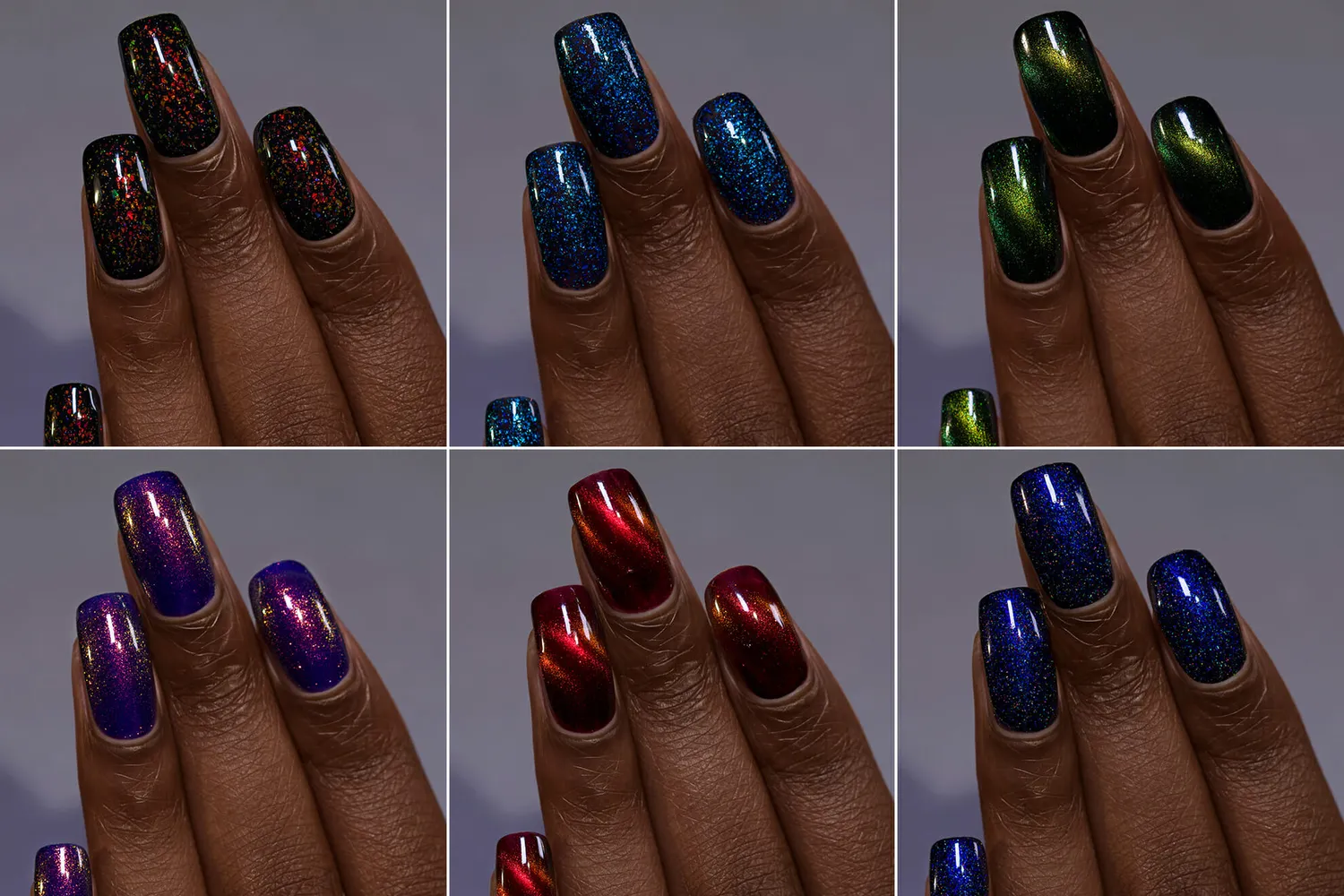 ILNP Trapped Collection nagellack set 6-pack magnetisk