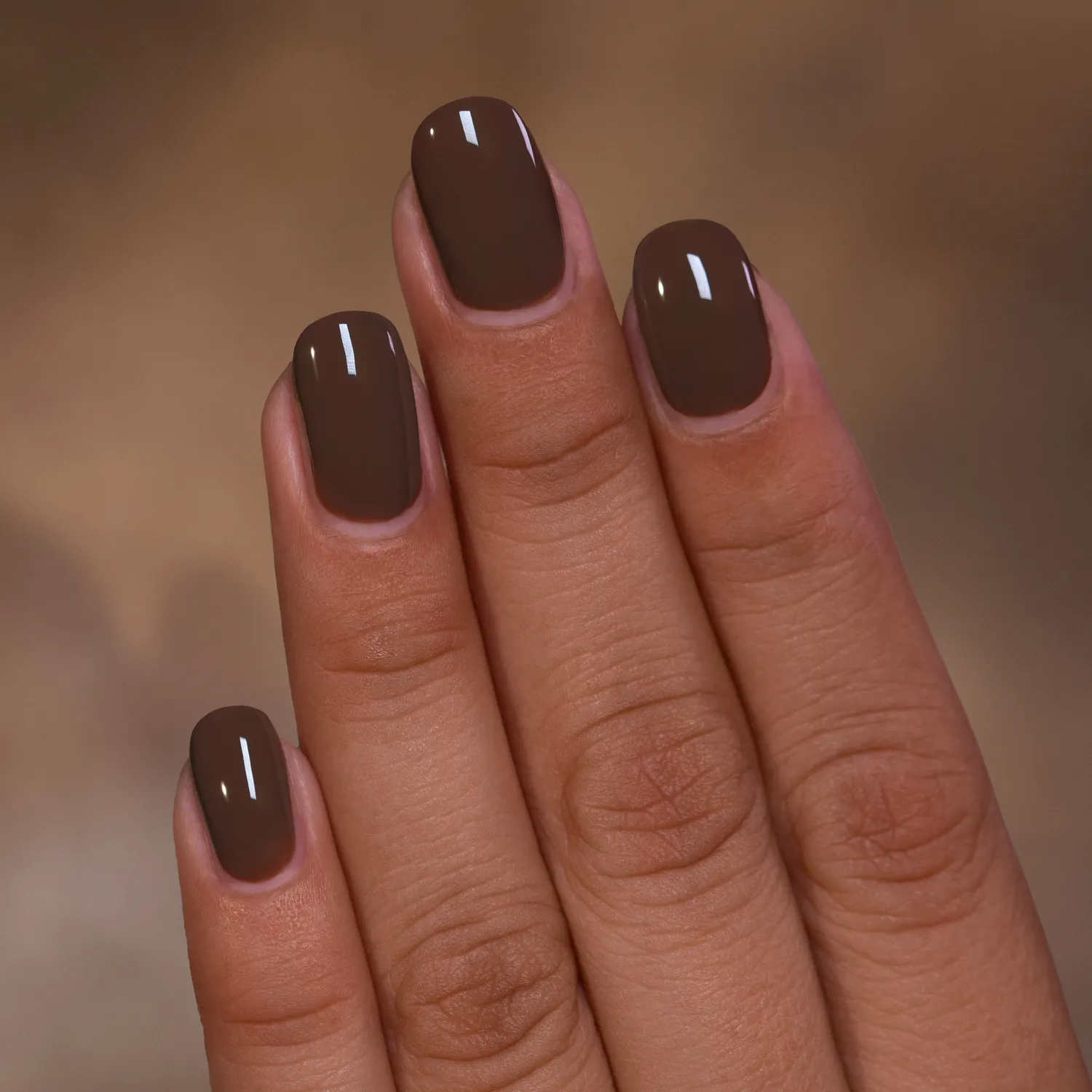 ILNP Campground Chocolate nagellack brun kräm