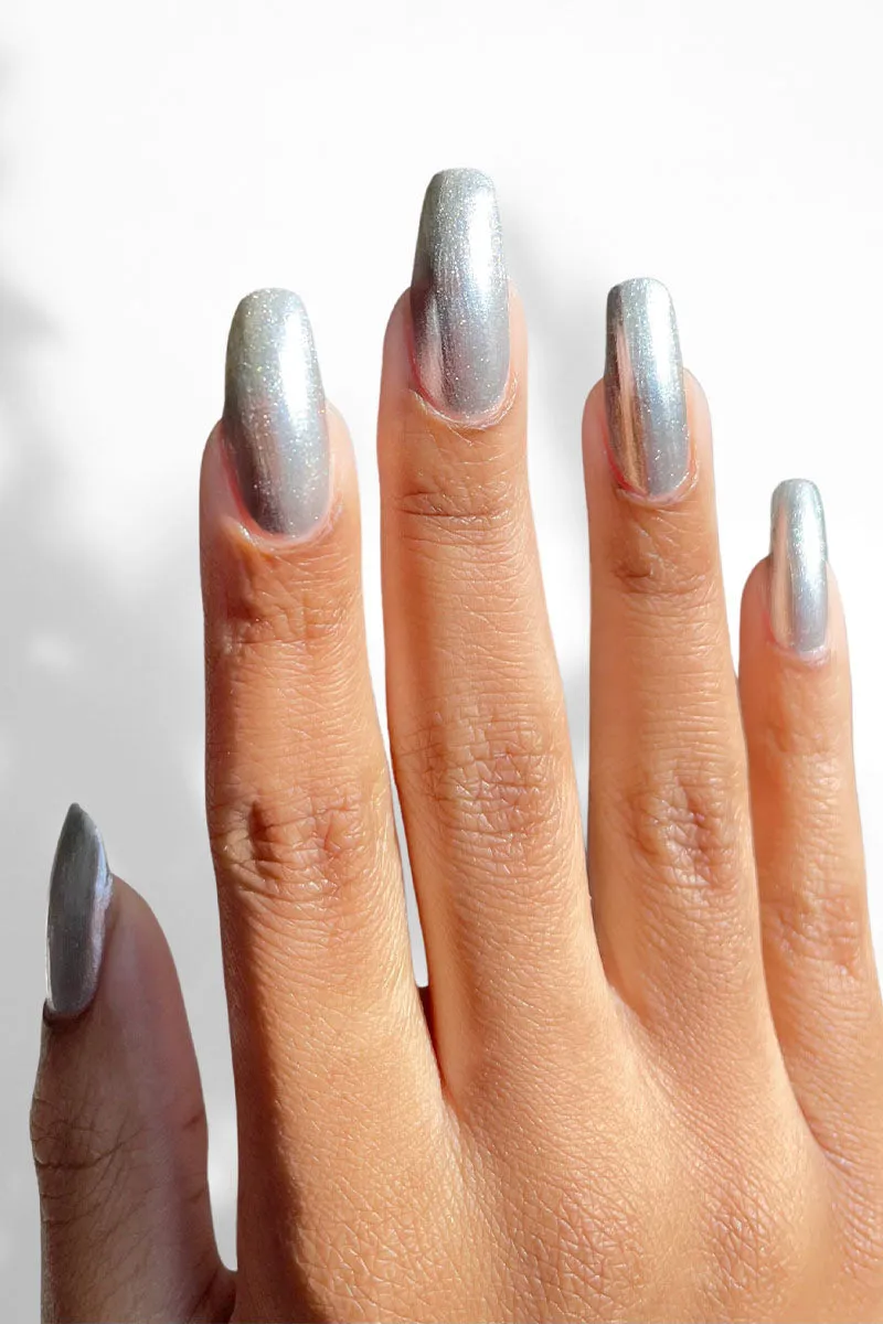 Cirque Colors Sterling nagellack silver metallic