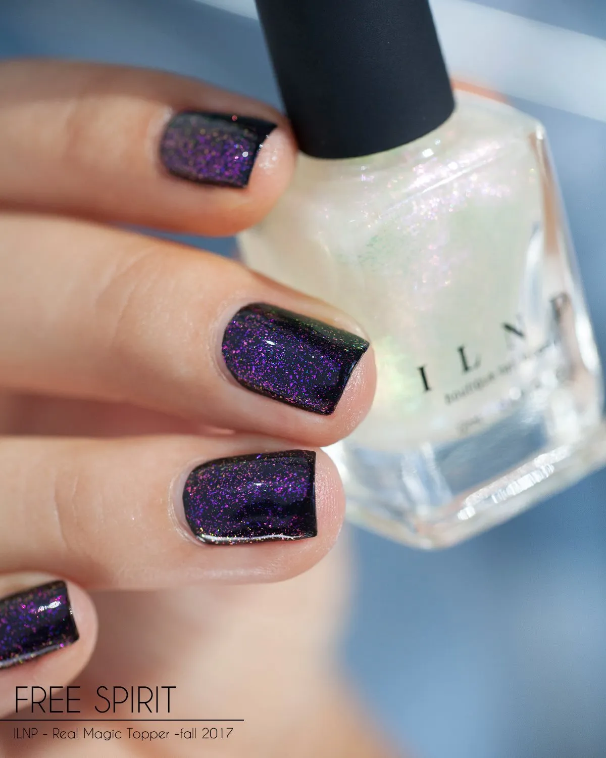 ILNP Real Magic Free Spirit topper nagellack multikrom