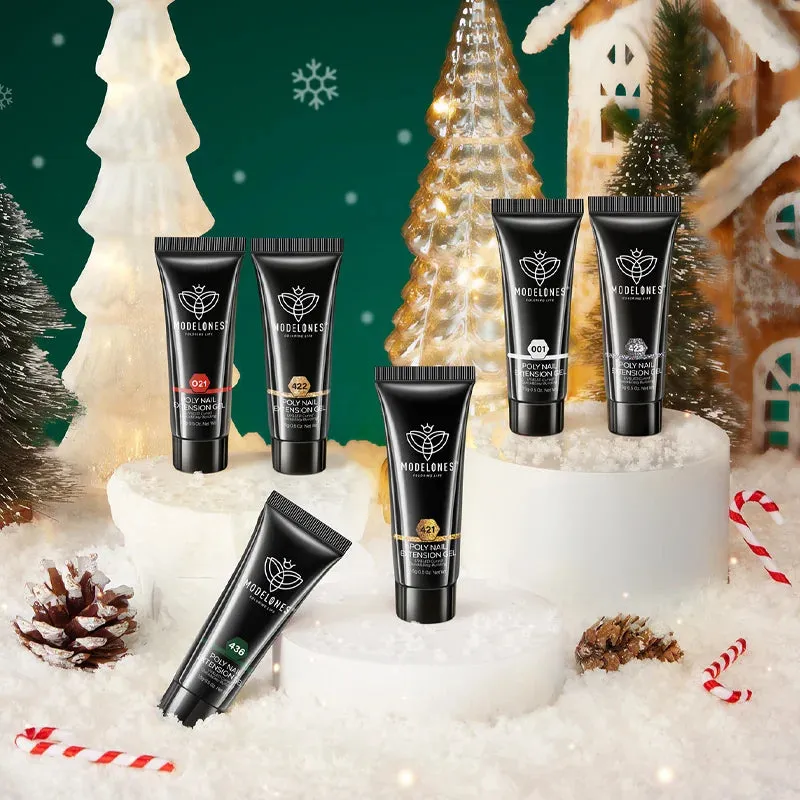 modelones Christmas Knot polygelset 6-pack jul