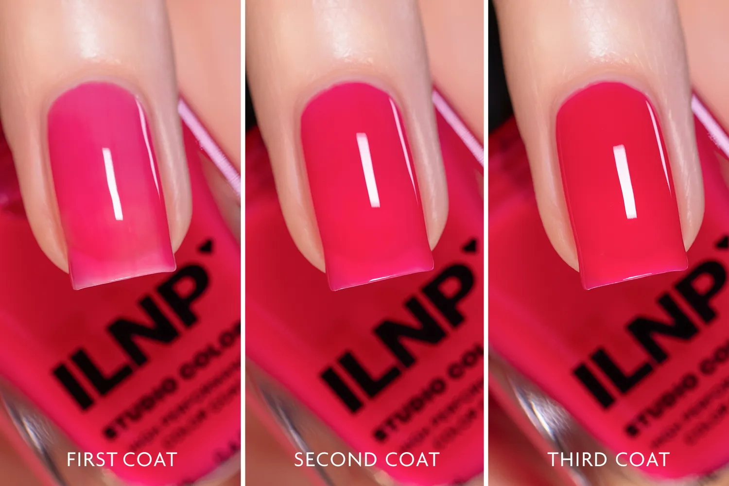 ILNP Malibu nagellack cerise jelly