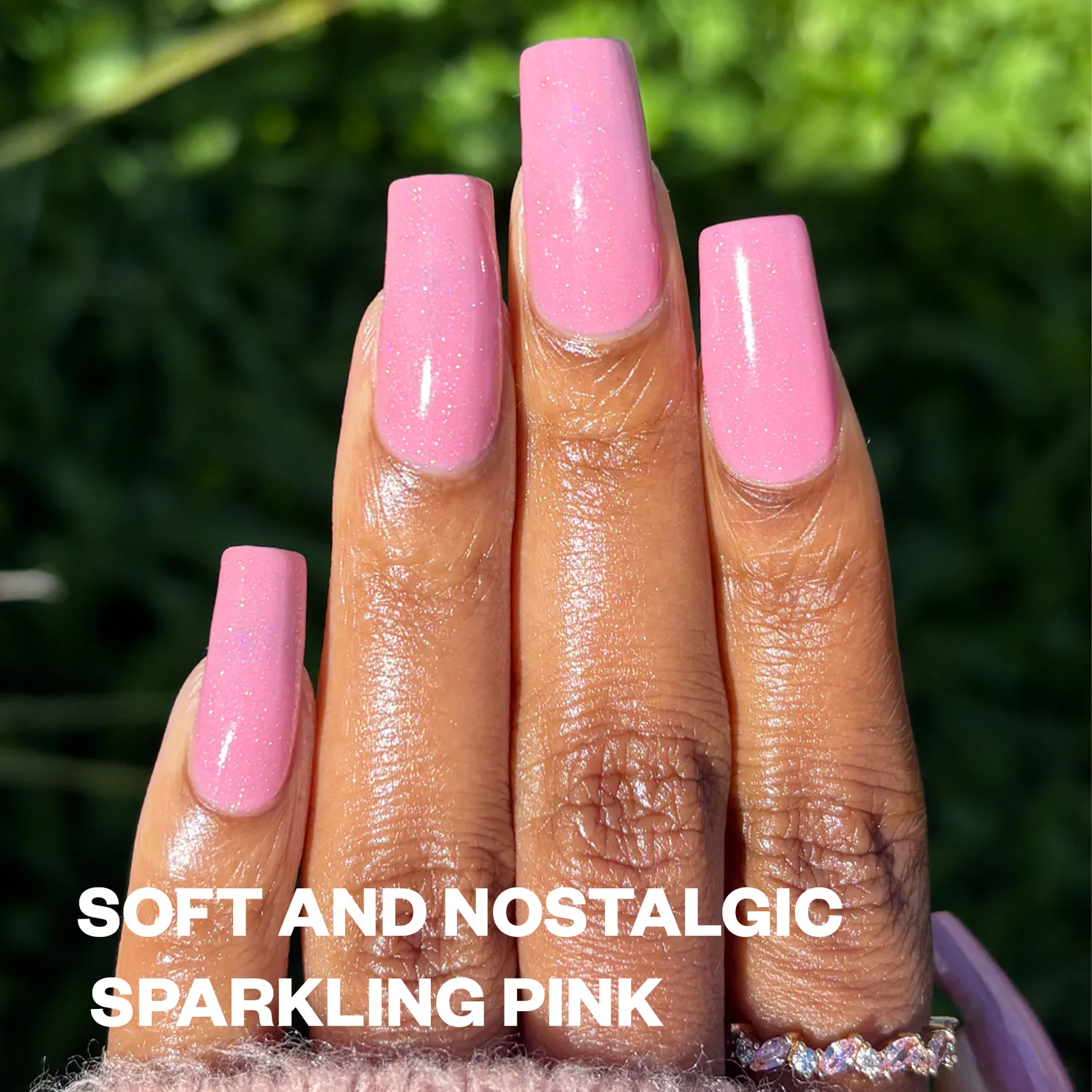 ILNP Rewind Dear Diary nagellack sherbetrosa holografiskt