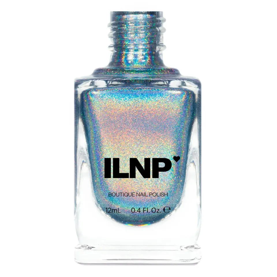 ILNP Ultra Holo First Snow nagellack isblå