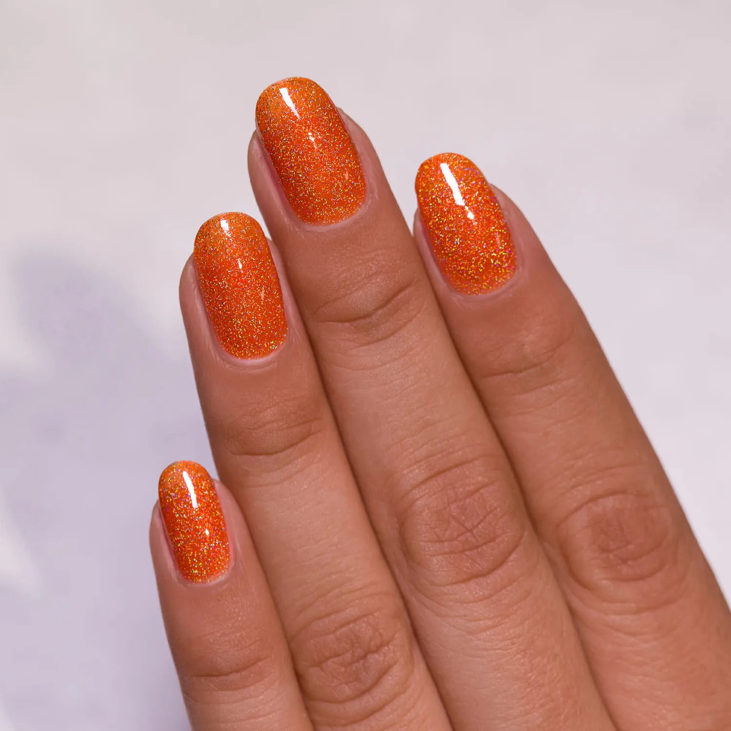 ILNP Splashed Euphoria nagellack orange jelly