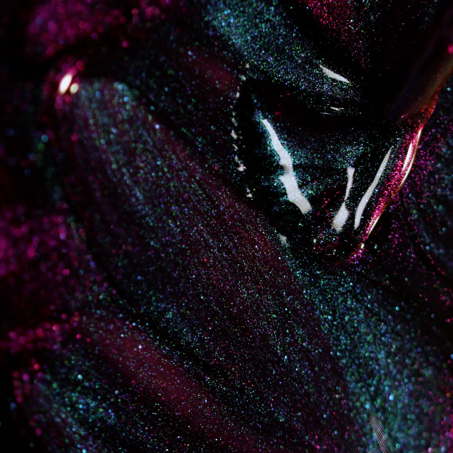 ILNP Exit 13 magnetiskt nagellack burgundy cat-eye