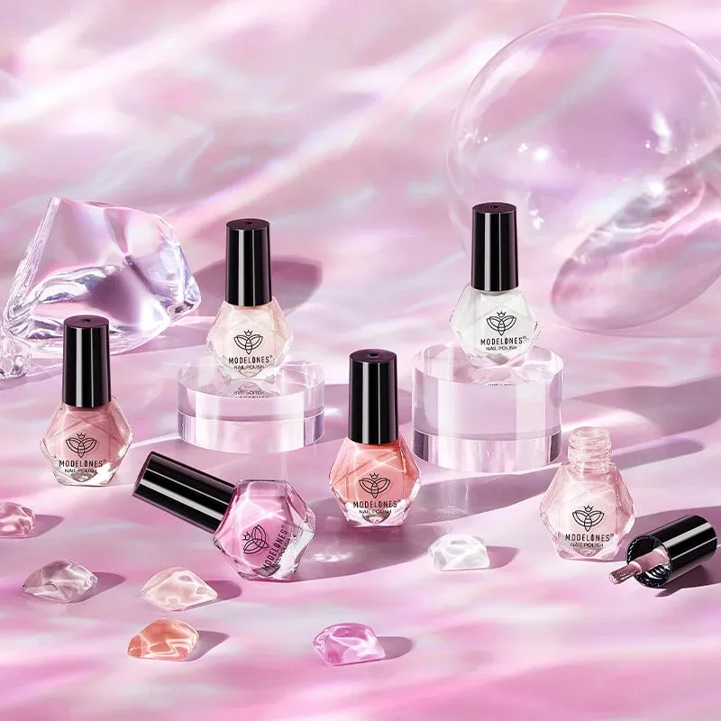 Modelones Sakura Jelly nagellack set 6-pack rosa jelly