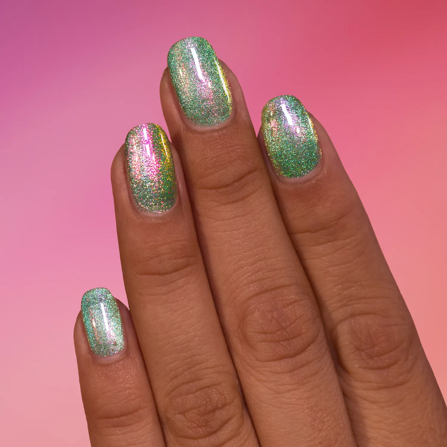 ILNP Power Surge nagellack grön magnetiskt