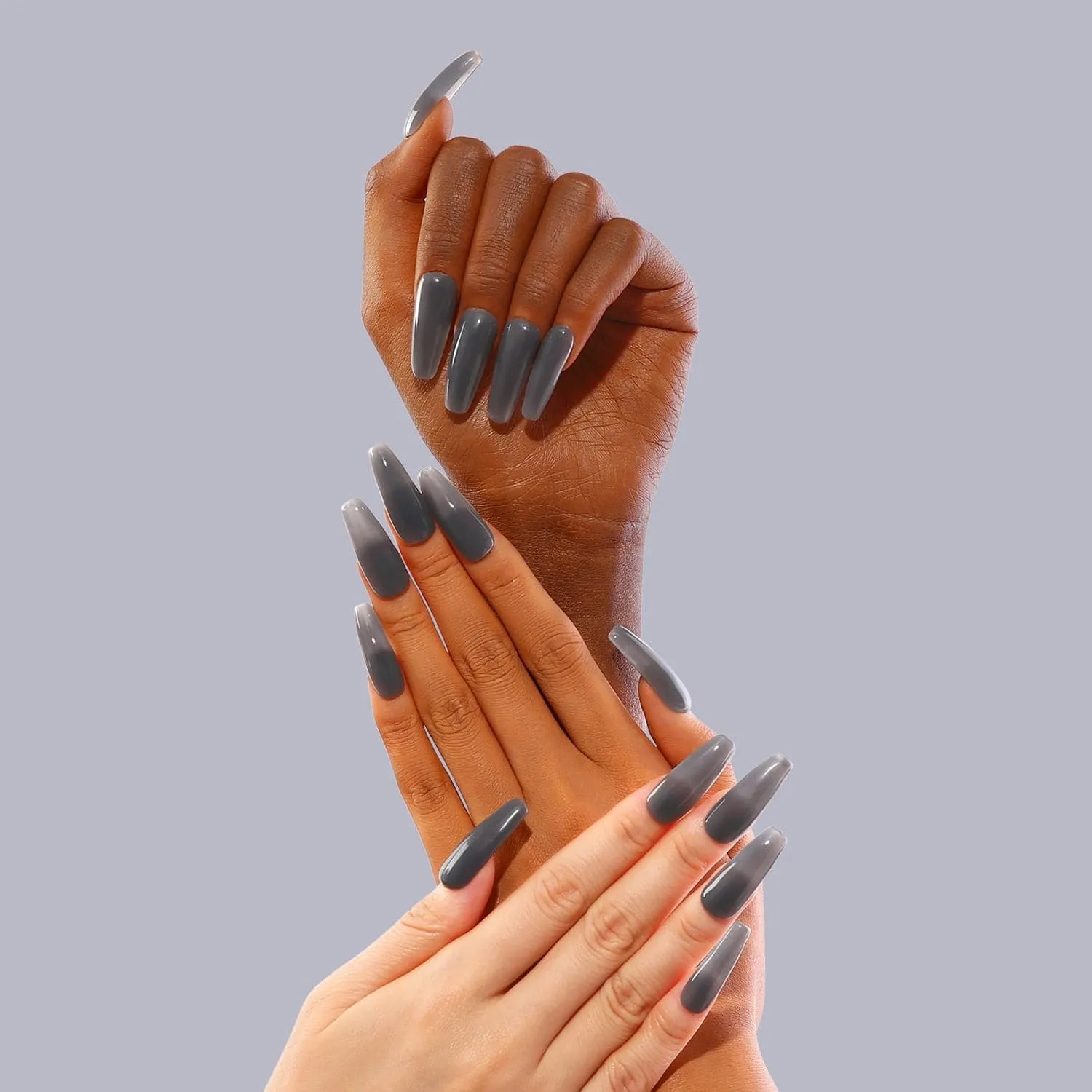 Modelones Sabrina polygel 15g grå jelly