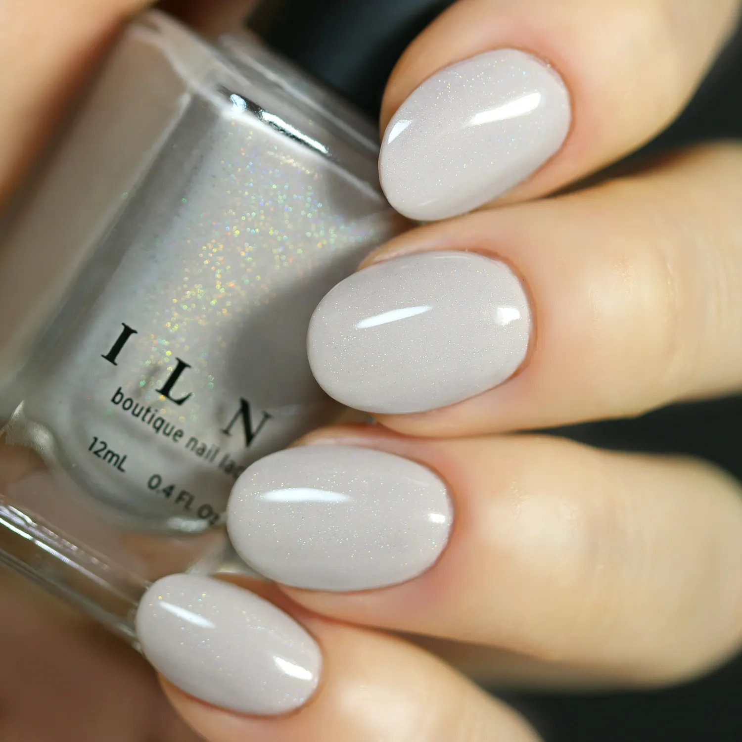 ILNP Wicked Vanish nagellack duvlila holo