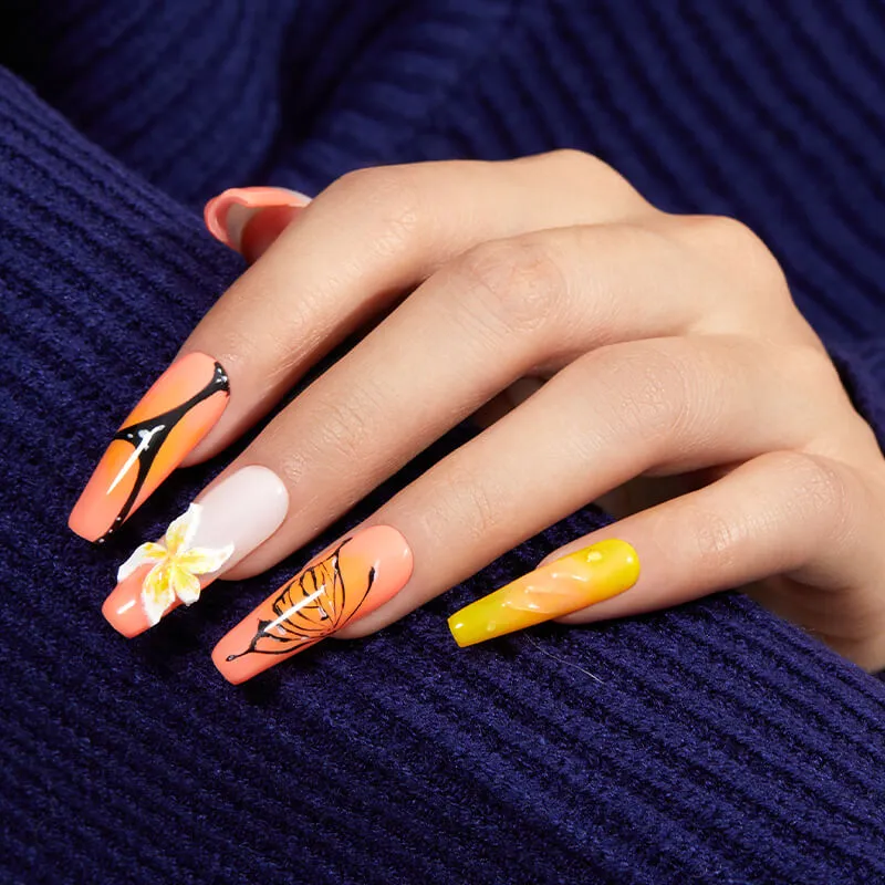 modelones Inspire Gel Unmatched Brilliance gellack 15ml orange krämig
