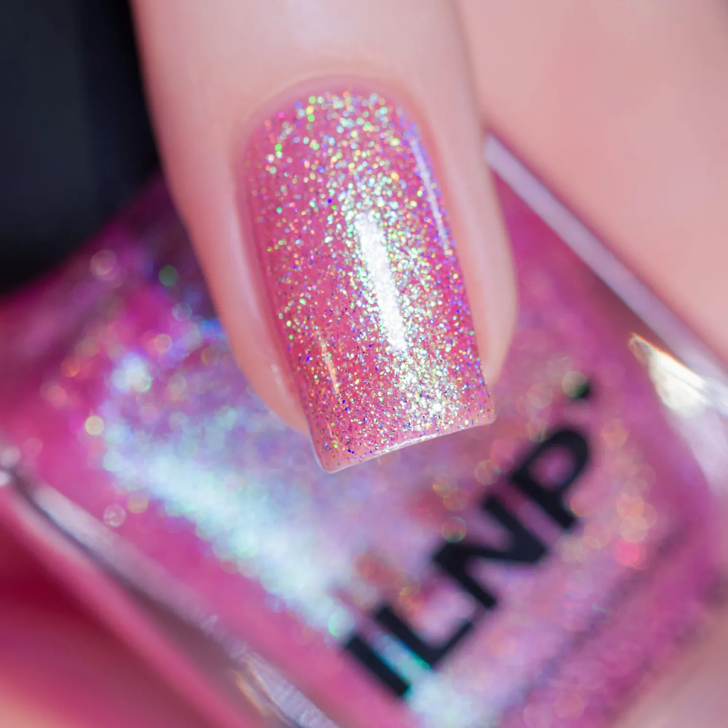 ILNP Fairy Forest Pixie Party nagellack rosa jelly