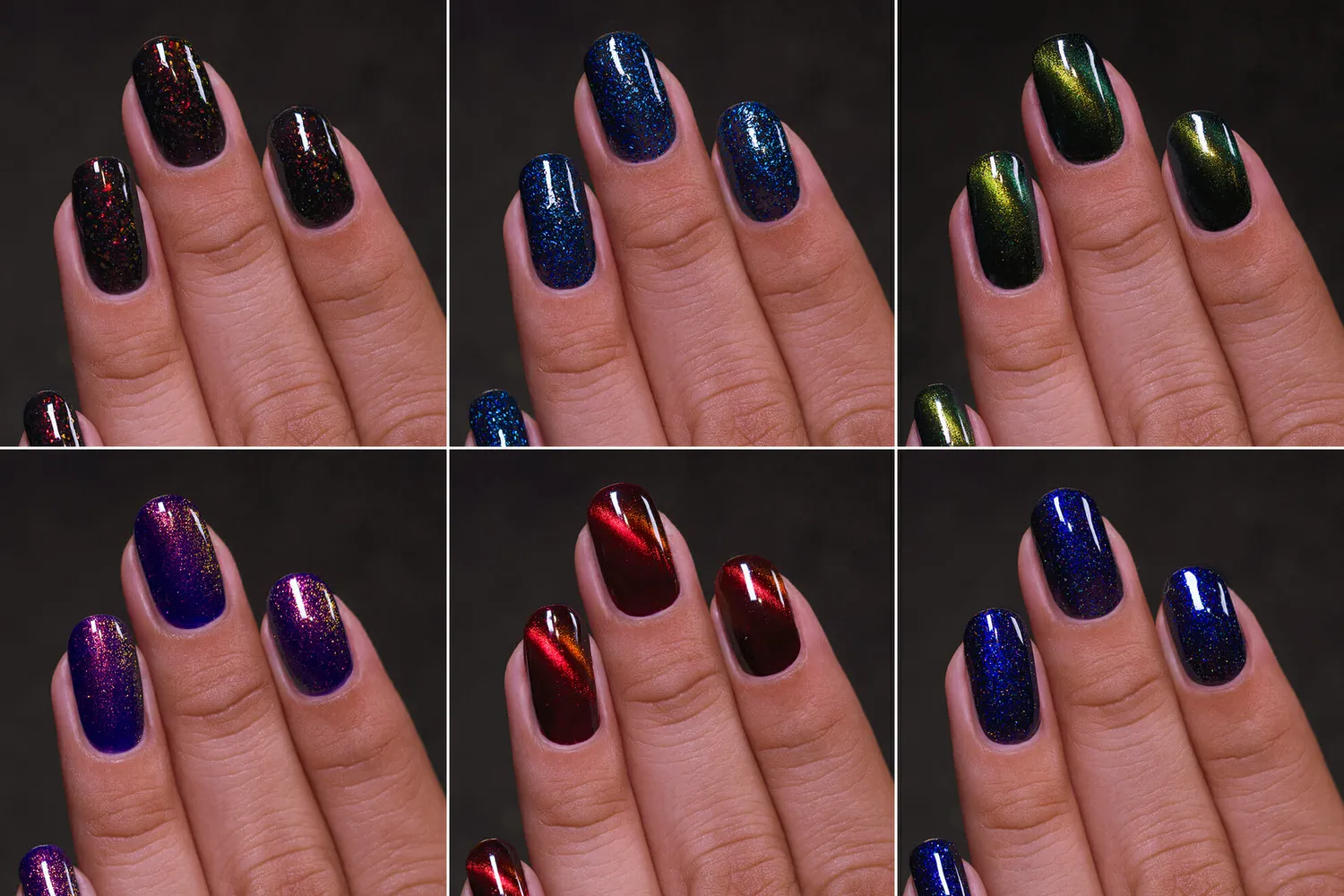 ILNP Trapped Collection nagellack set 6-pack magnetisk