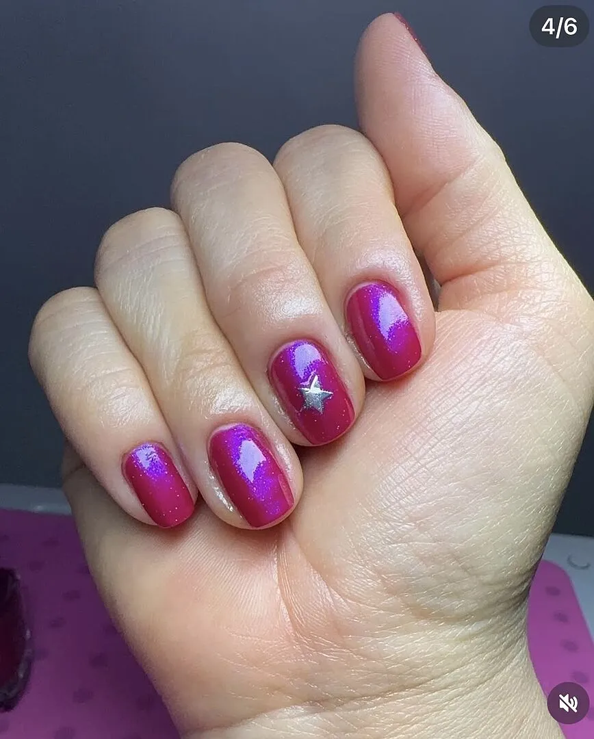 Cirque Colors Wild Berry West nagellack bärig jelly
