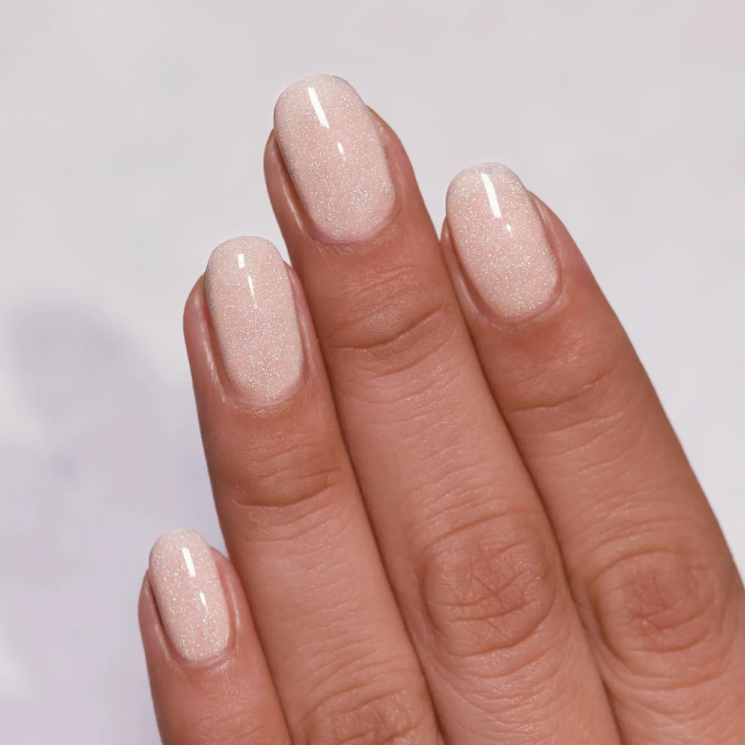 ILNP Elle nagellack nude holografiskt skirt