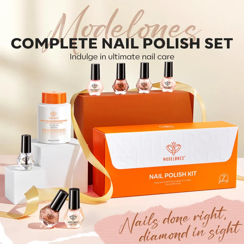 Modelones Cinnamon nagellack 6-pack shimmer brun