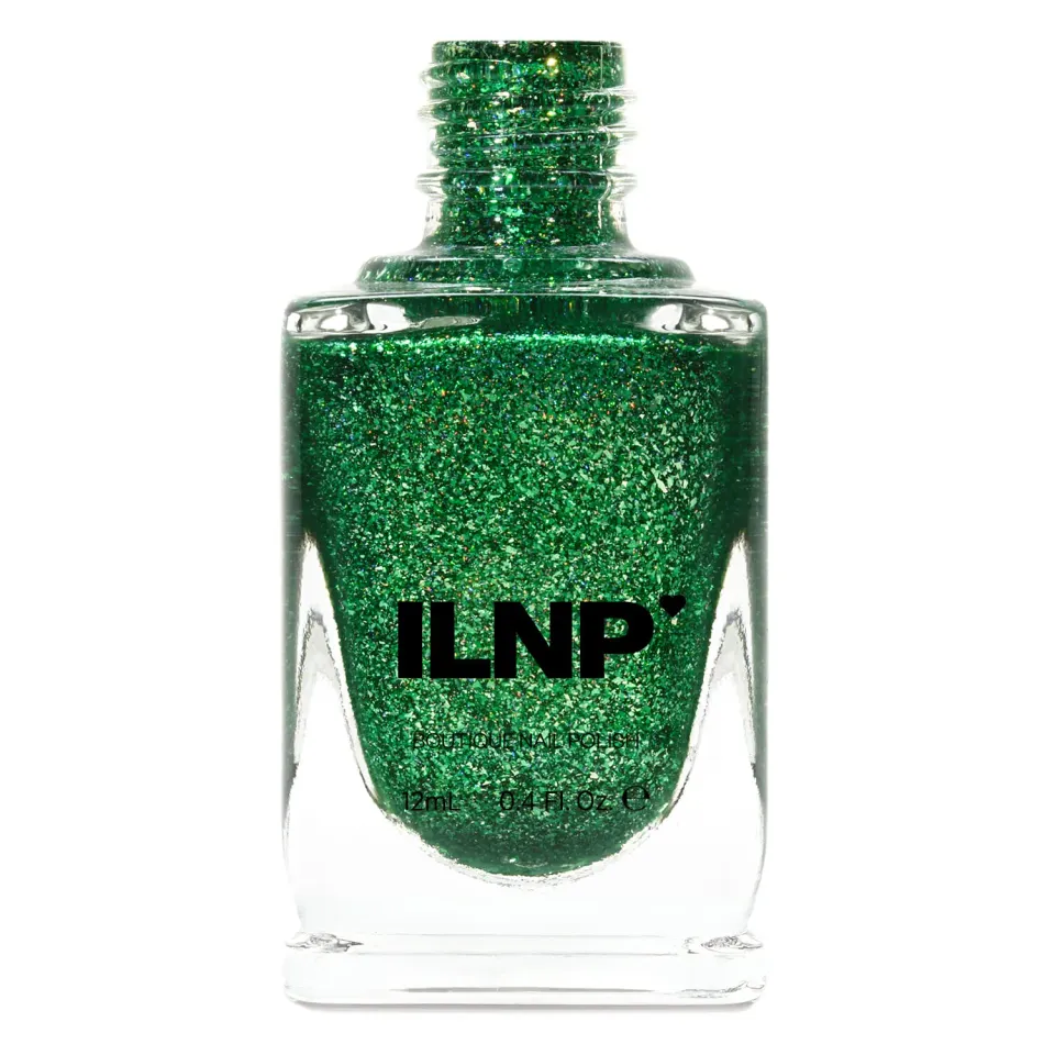 ILNP Lucky One nagellack grön metallic
