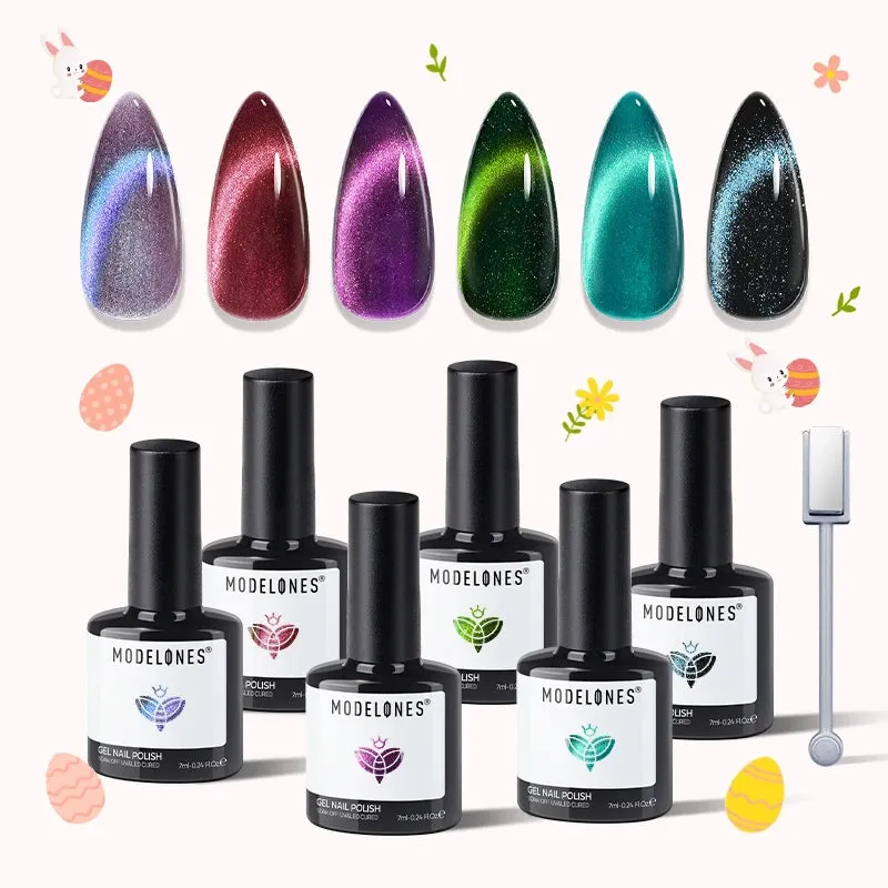modelones Easter Shades gellack New Romantics högpigmenterad