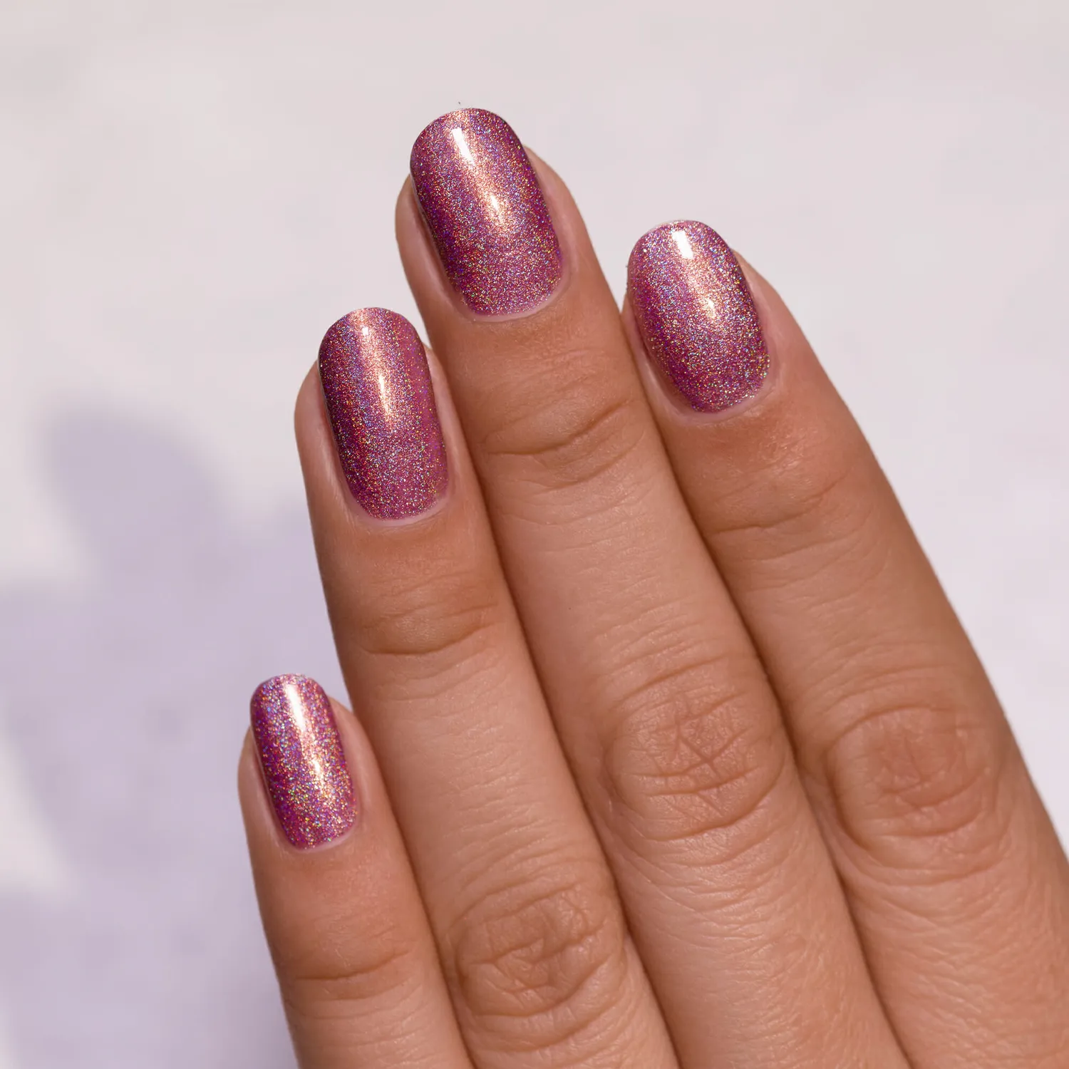 ILNP Champagne Blush nagellack roséguld holo