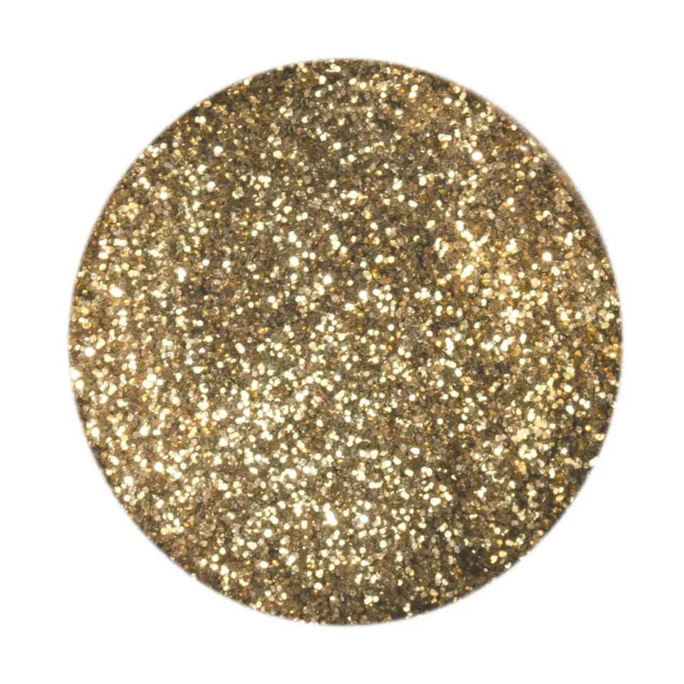 Iz Beauty Champagne Gold nagelglitter 6g guld