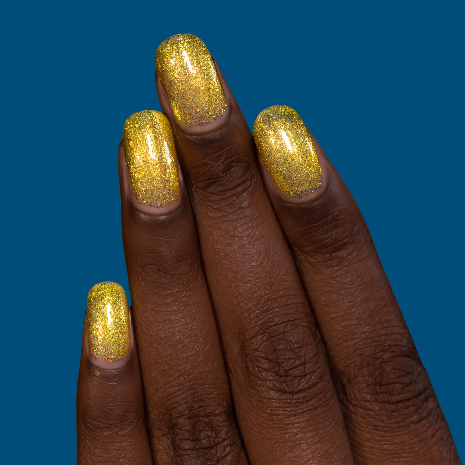 ILNP Cabana Sunburst nagellack gul shimmer