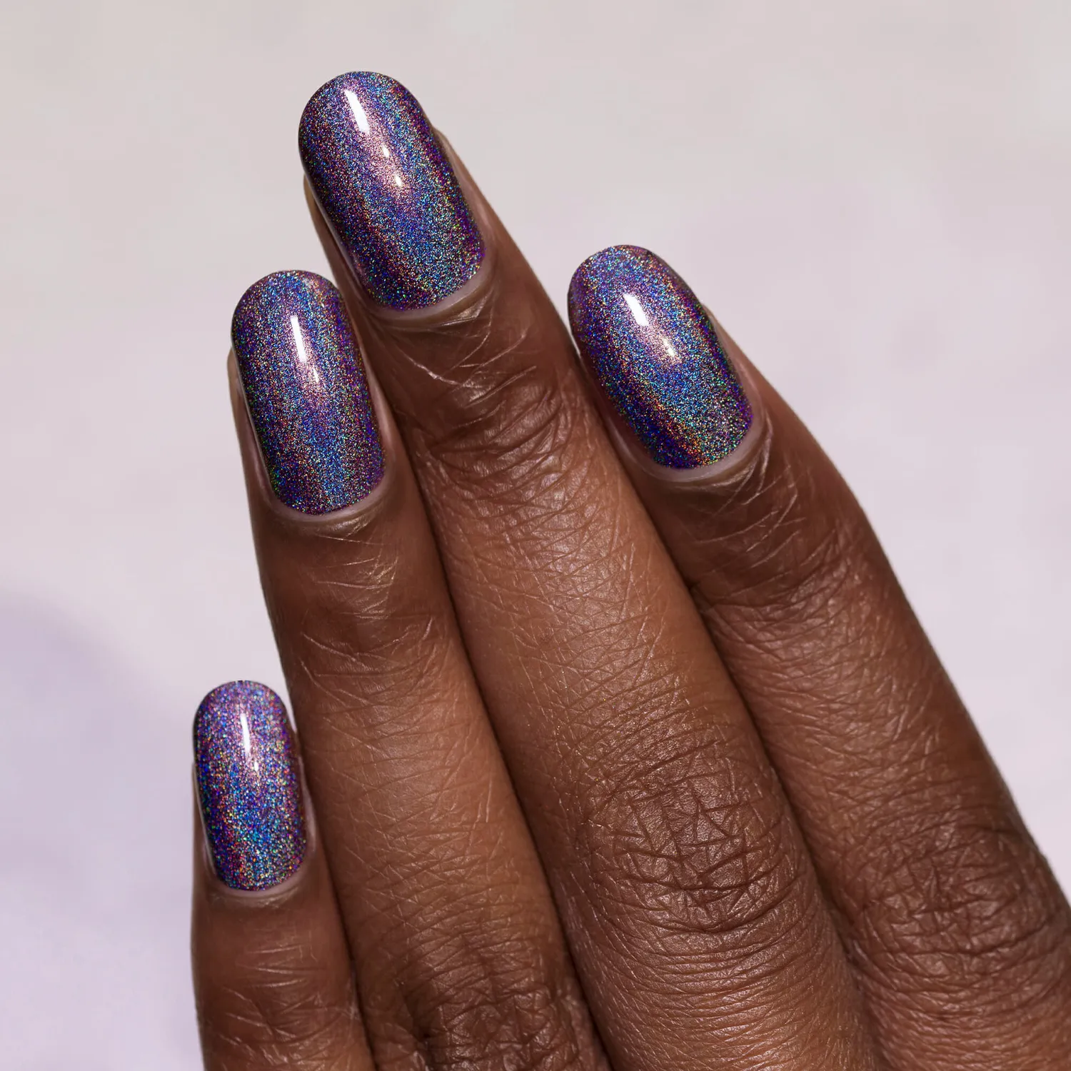 ILNP Ultra Holo Charmed nagellack plommon holografiskt