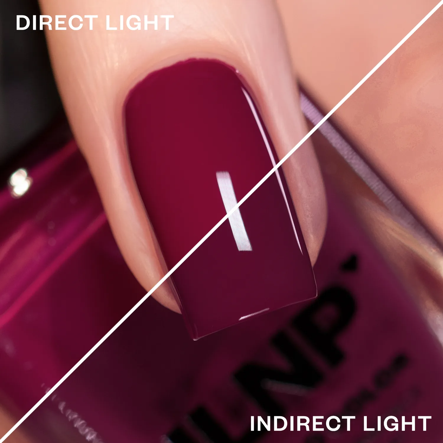 ILNP Love Story Adored nagellack bärröd kräm