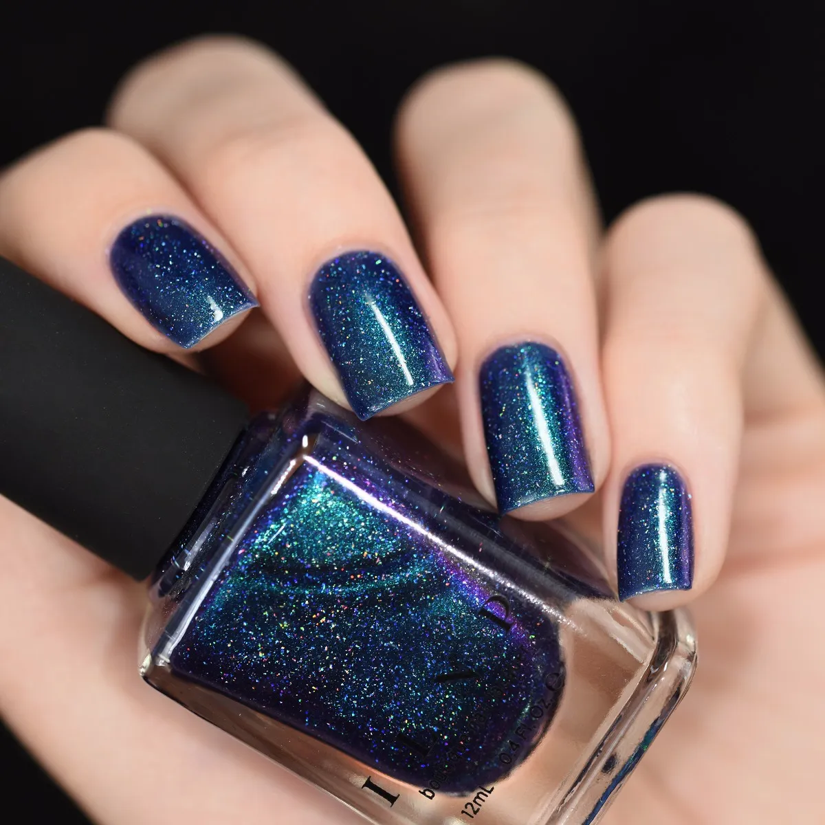 ILNP Interstellar nagellack holografiskt marinblått