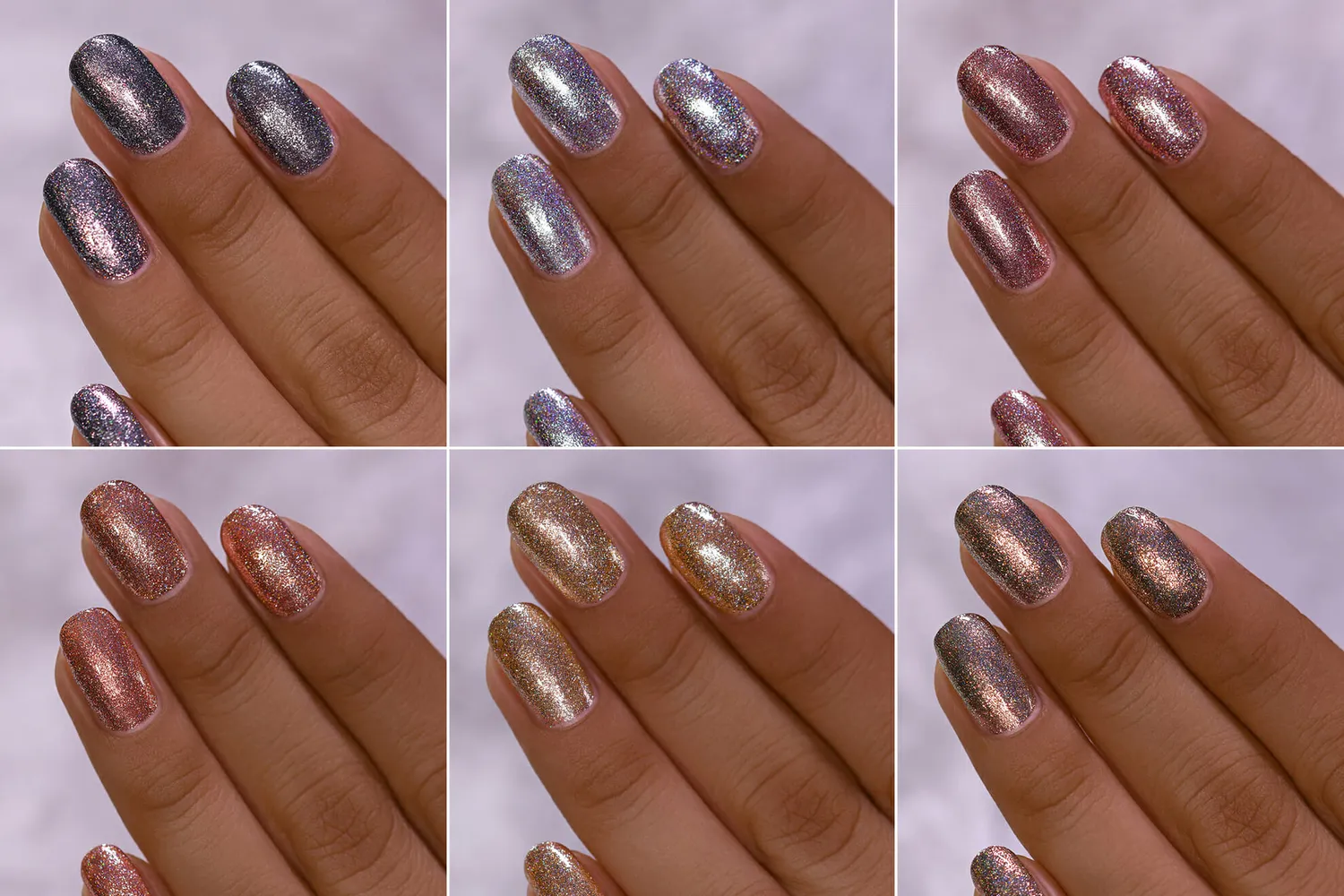 ILNP Reflections nagellacksset 6-pack metallic