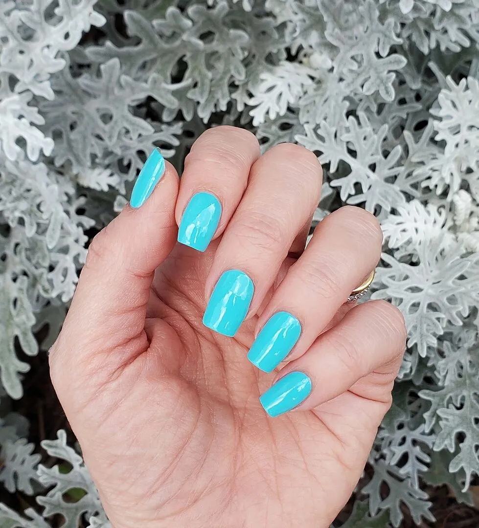 Cirque Colors Miami-Dade nagellack neon cyanblå