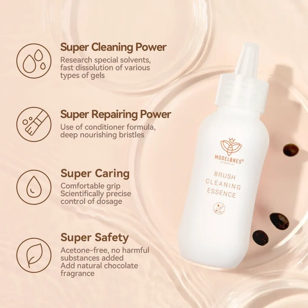 Modelones Brush Cleaning Essence penseltvätt 80 ml