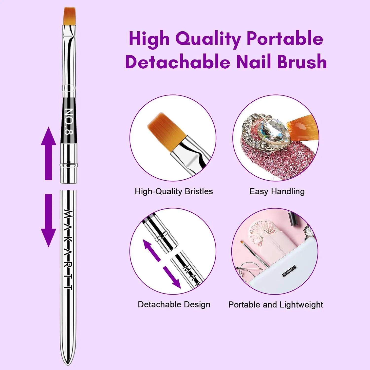 Makartt Super Strong Rhinestone Gel nagellim 15ml